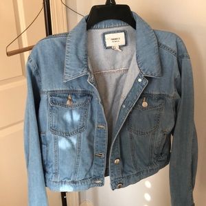 Cropped Jean Jacket